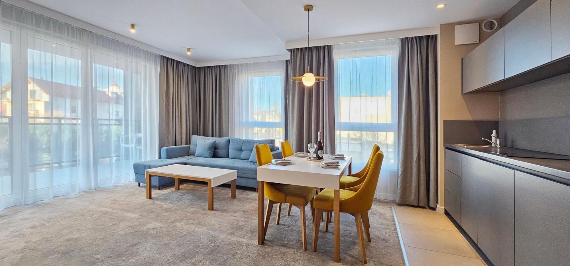 Apartmán Bel Mare D121 2 Sypialnie, 2 Lazienki, Balkon *