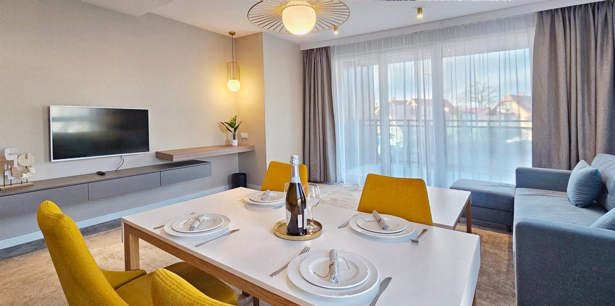 Apartmán Bel Mare D121 2 Sypialnie, 2 Lazienki, Balkon *