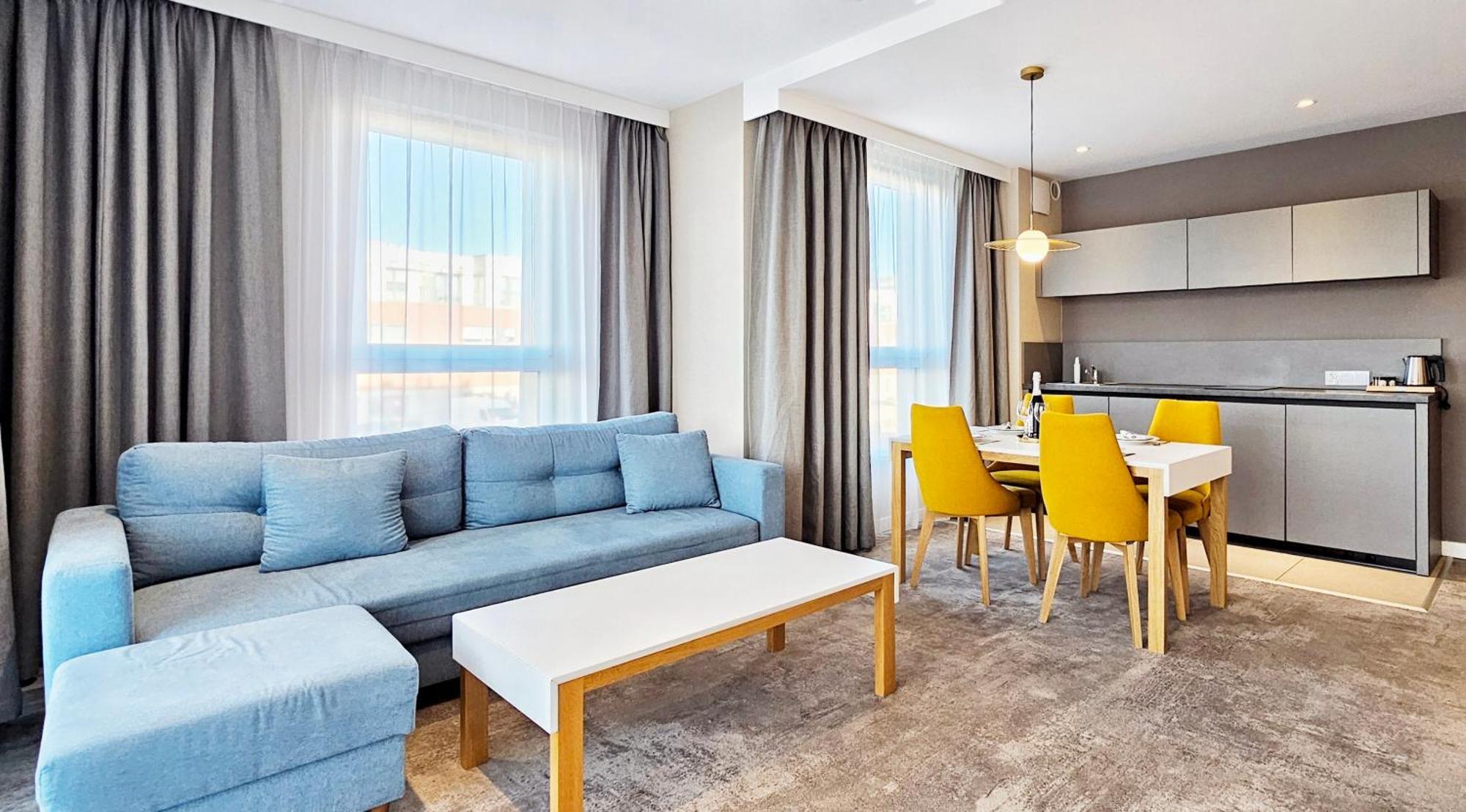 Bel Mare D121 2 Sypialnie, 2 Lazienki, Balkon Apartament
