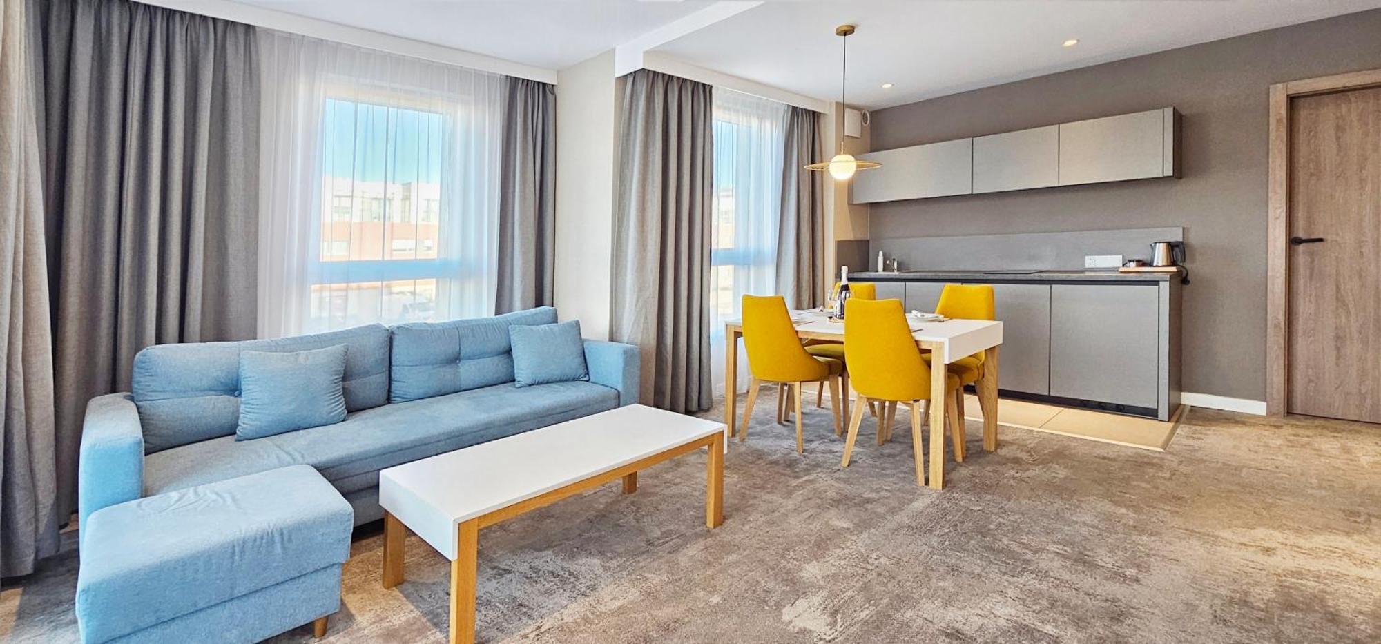 Bel Mare D121 2 Sypialnie, 2 Lazienki, Balkon Apartmán
